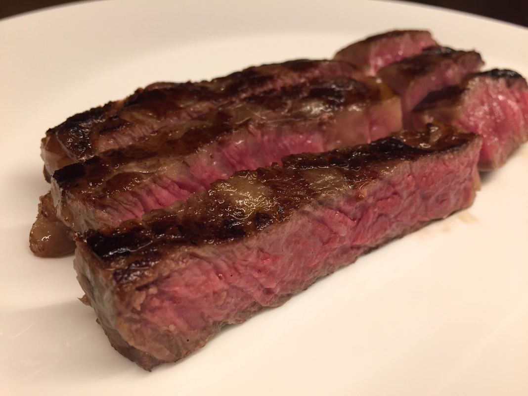 Wagyu Steak rosa medium